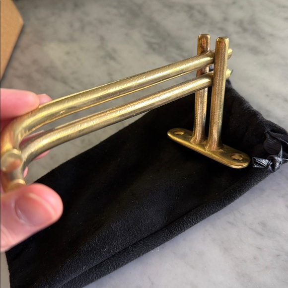 Mi and Gei Toilet Paper Holder Champagne Bronze - Picture 7 of 7